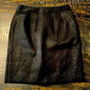 Shiny black banana, republic, pencil skirt, size 8, great condition